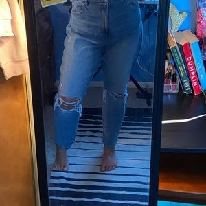 American eagle mom jeans size 18